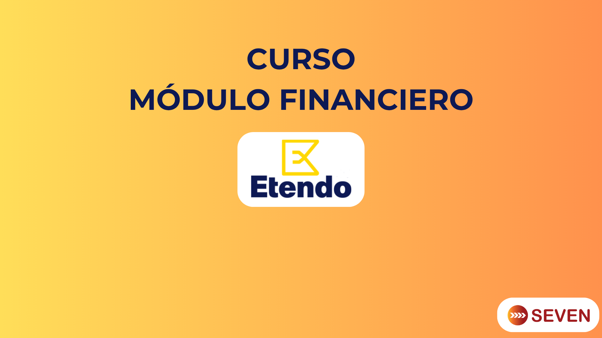 Módulo Financiero de Etendo